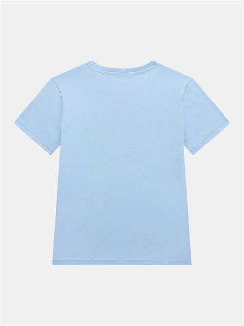 t-shirt bambino azzurra GUESS | L5GI00K8HM4/G7N1